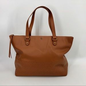 Elliott Lucca Tobacco Waverly Large Brown Tote
